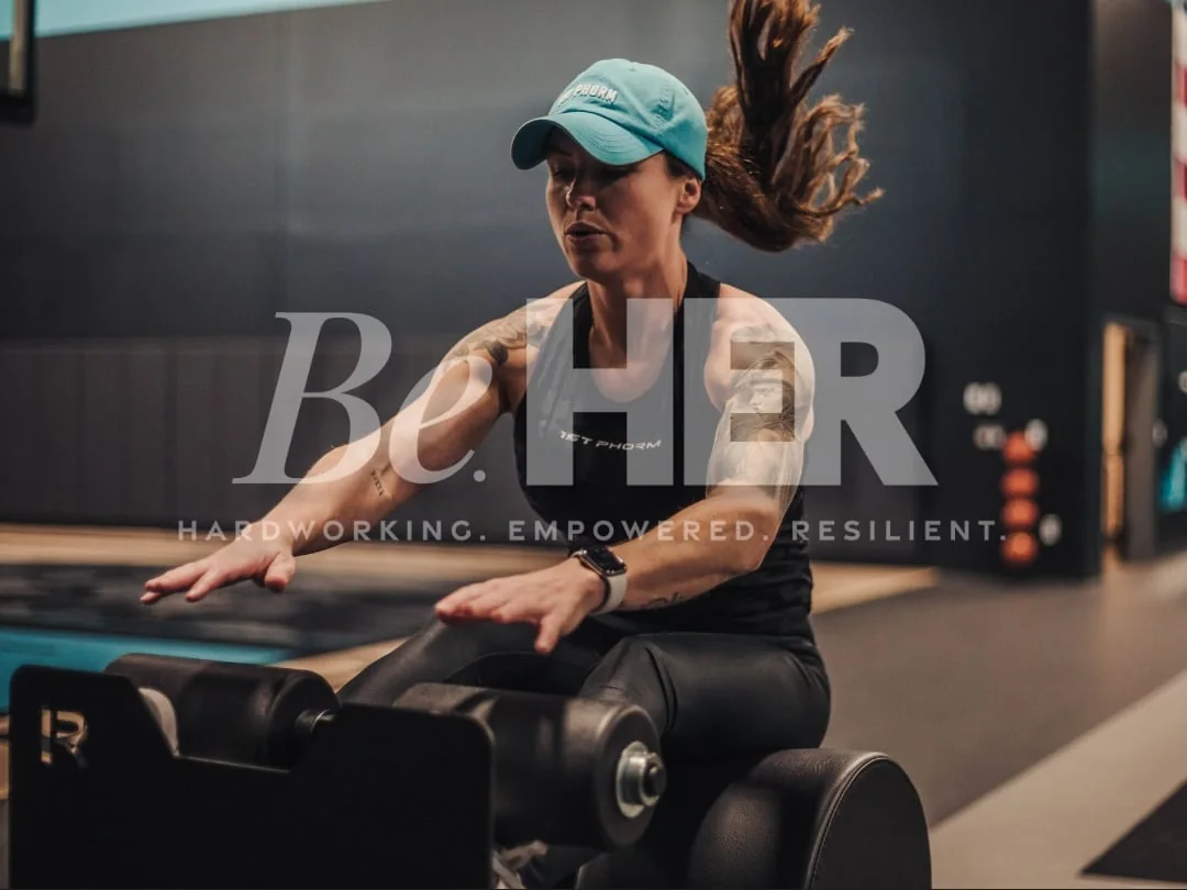 4-Week BE.HER Challenge giveaway banner featuring a $2,500 prize