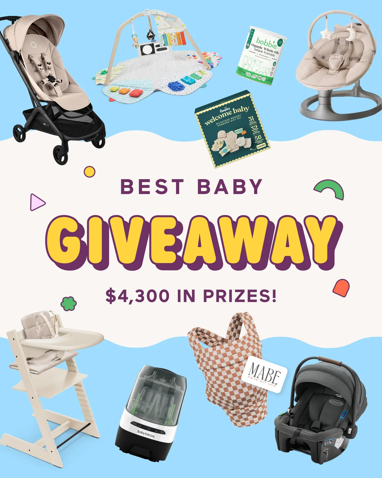Babylist Prize Package Giveaway Babylist and partners prize package giveaway banner