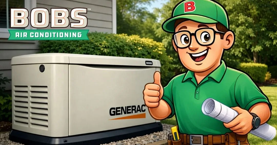 Promotional image for Bob’s AC Whole Home Generator Giveaway