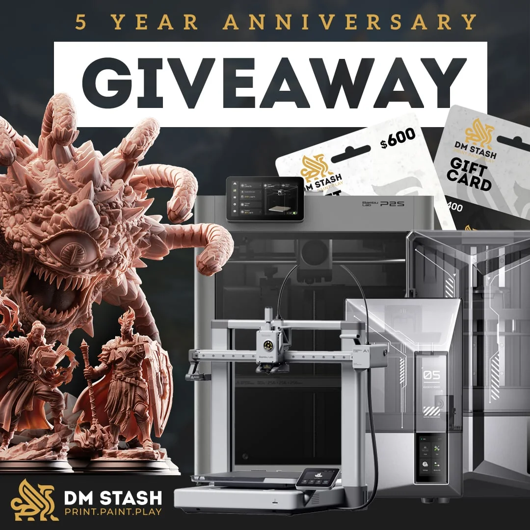 DM Stash 5 Year Anniversary Giveaway banner image