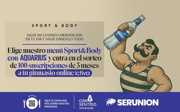 Banner de la promoción Gana con tu combo de Aquarius