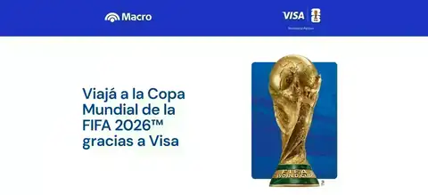 Promoción Visa Macro para viajar a la Copa Mundial de la FIFA 2026