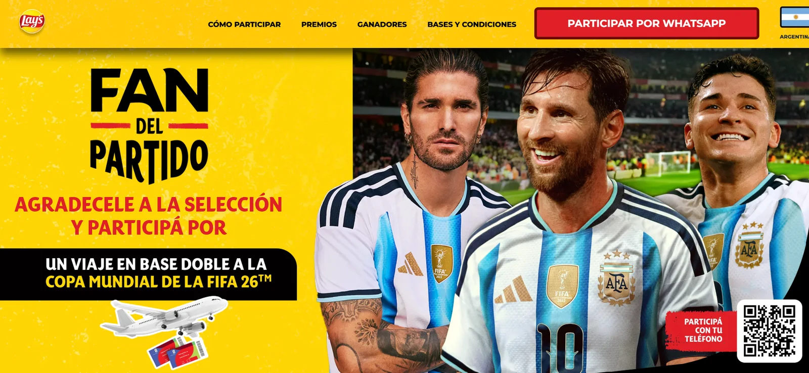 Sin Lays no hay partido: bases y condiciones Bases y condiciones de la promoción Sin Lays no hay partido en Argentina