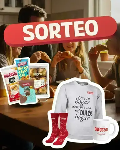 Sorteo de Dulcesol con lote de productos y merchandising