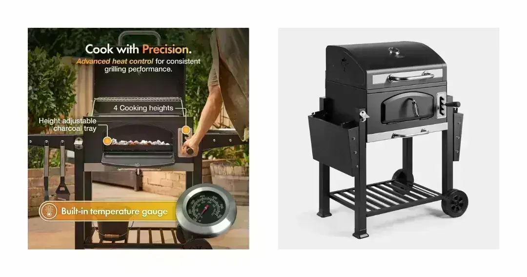VonHaus American Style Charcoal BBQ Grill giveaway Promotional image for the VonHaus American Style Charcoal BBQ Grill giveaway